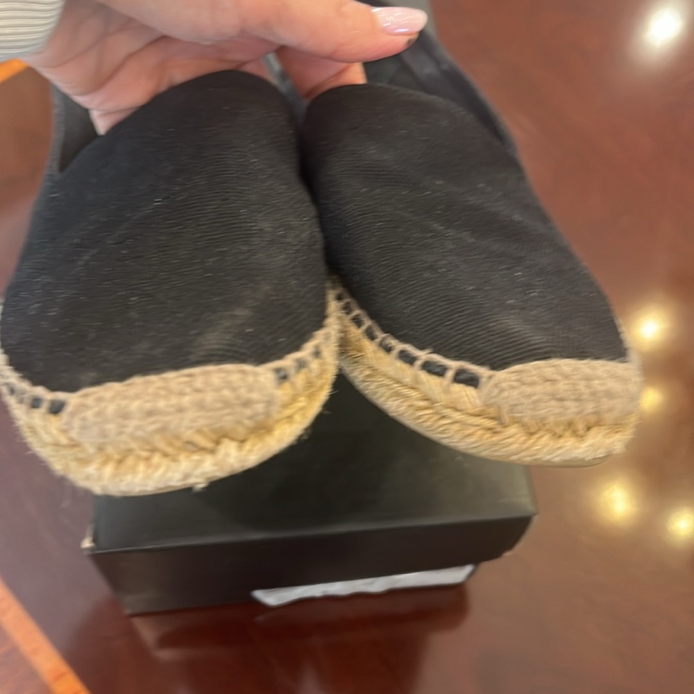 Saint Laurent Black Espadrilles - Picture 4 of 9